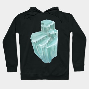 Aquamarine Crystal March Birthstone 2 Hoodie